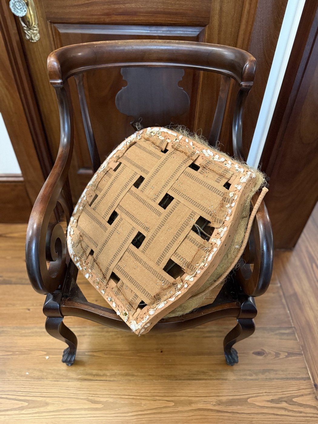 Chair seat repair